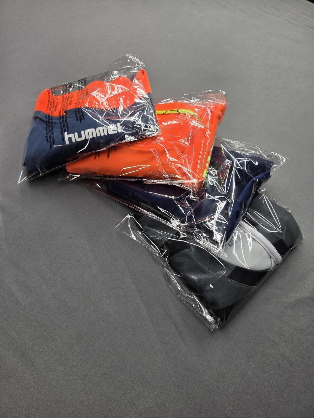 Lot of 4 Hummel Men's Athletic Training Soccer Jersey Shirts Sizes XS to S Bundl